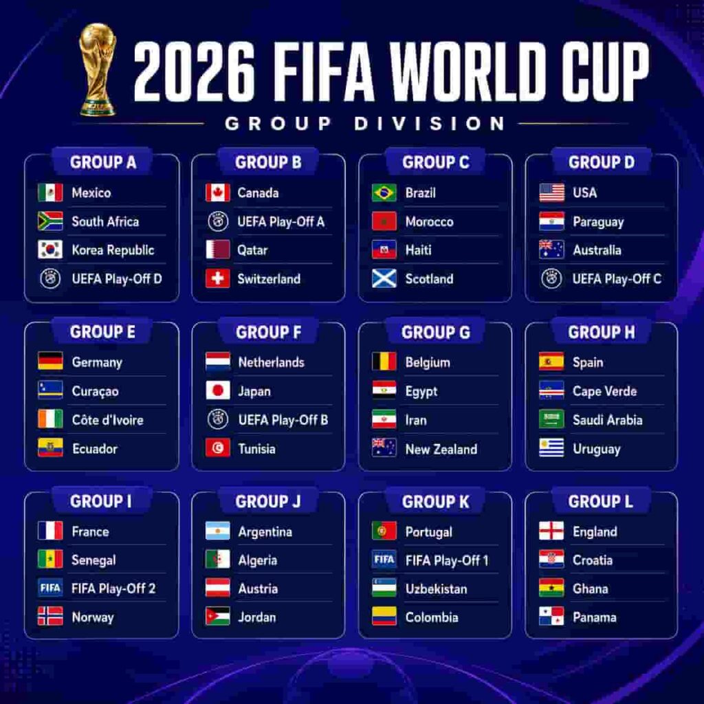 2026 World Cup Group Stage