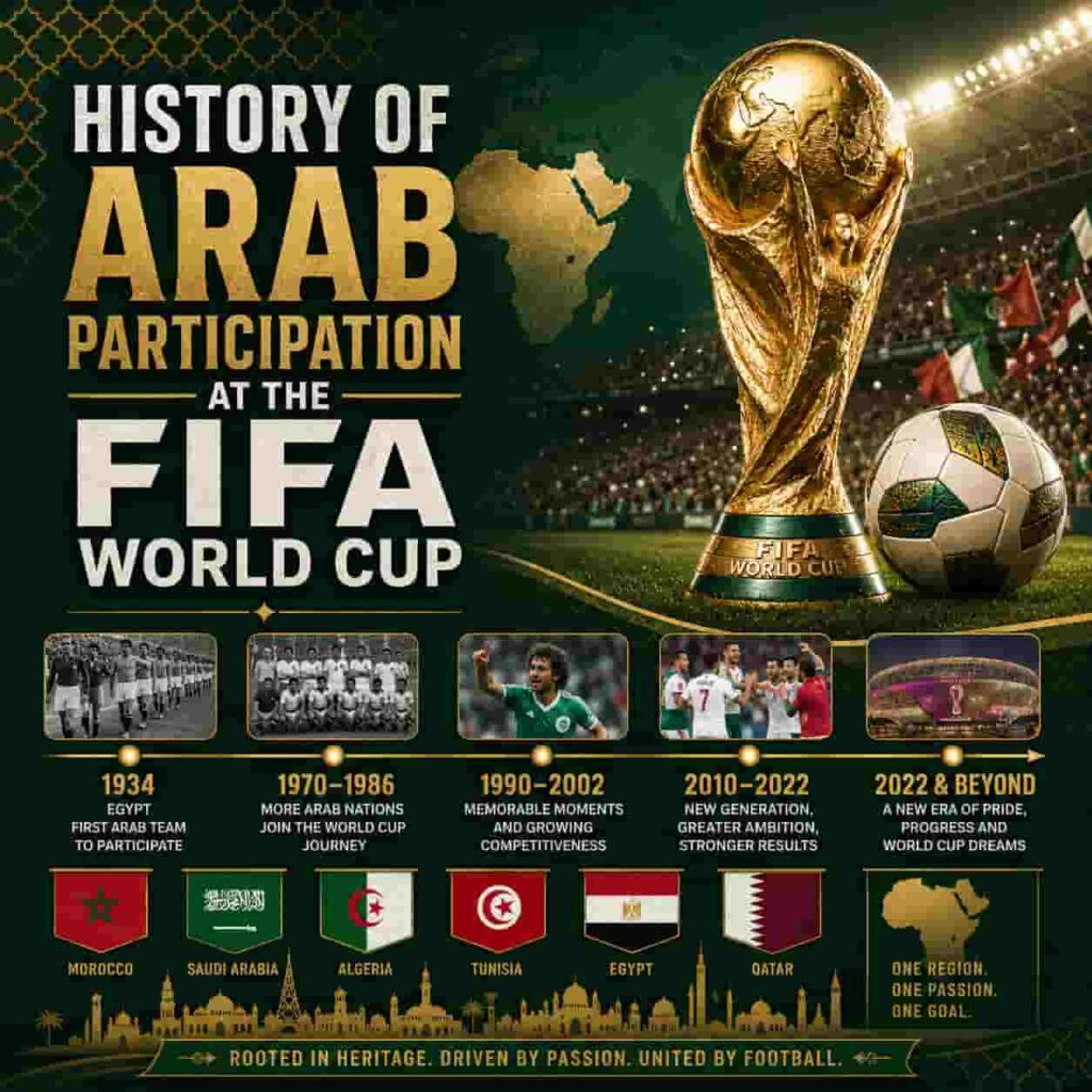 History of Arab Participation at the FIFA World Cup