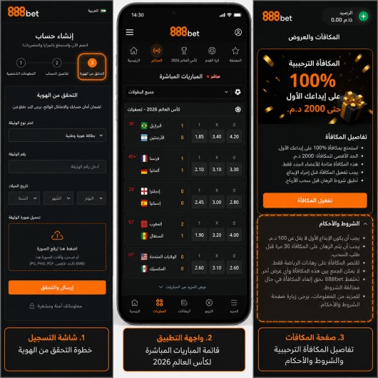 المكافآت والعروض في 888bet